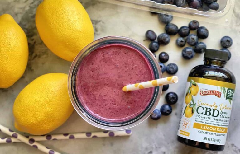 Smoothies with a CBD Splash